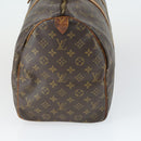 LOUIS VUITTON Monogram Keepall 50 Boston Bag M41426 LV Auth BA9844-3