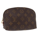 LOUIS VUITTON Monogram Pochette Cosmetic PM Pouch M43998 LV Auth BA9846-1