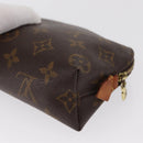 LOUIS VUITTON Monogram Pochette Cosmetic PM Pouch M43998 LV Auth BA9846-16