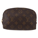 LOUIS VUITTON Monogram Pochette Cosmetic PM Pouch M43998 LV Auth BA9846-13