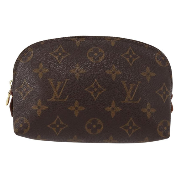 LOUIS VUITTON Monogram Pochette Cosmetic PM Pouch M43998 LV Auth BA9846