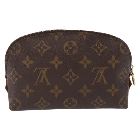 LOUIS VUITTON Monogram Pochette Cosmetic PM Pouch M43998 LV Auth BA9846