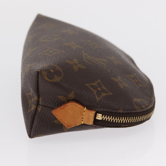 LOUIS VUITTON Monogram Pochette Cosmetic PM Pouch M43998 LV Auth BA9846