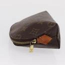 LOUIS VUITTON Monogram Pochette Cosmetic PM Pouch M43998 LV Auth BA9846-4