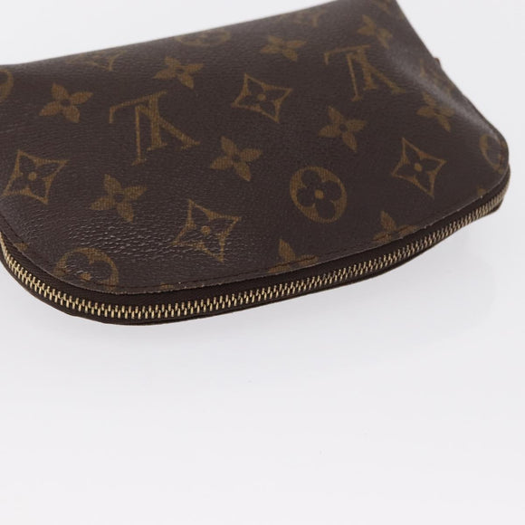 LOUIS VUITTON Monogram Pochette Cosmetic PM Pouch M43998 LV Auth BA9846