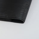 LOUIS VUITTON Epi Agenda PM Day Planner Cover Black R20092 LV Auth BA9851-10