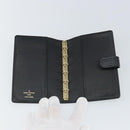 LOUIS VUITTON Epi Agenda PM Day Planner Cover Black R20092 LV Auth BA9851-13
