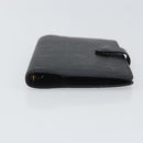 LOUIS VUITTON Epi Agenda PM Day Planner Cover Black R20092 LV Auth BA9851-7