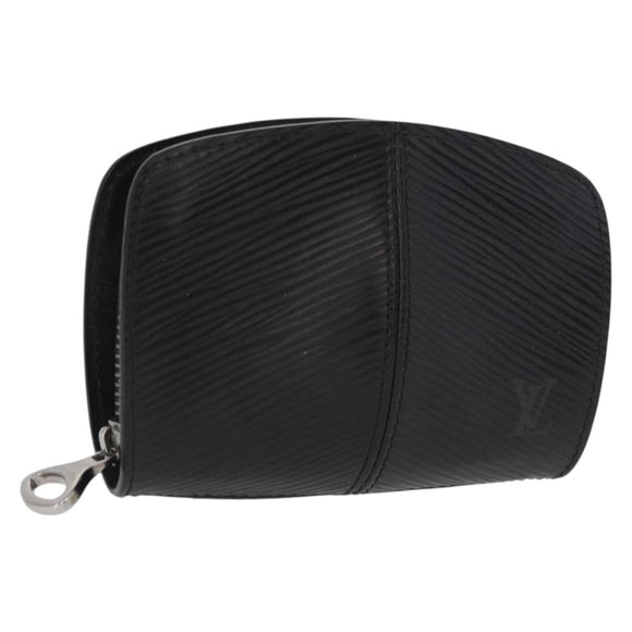 LOUIS VUITTON Epi Porte Monnaie Z Coin Purse Black M63682 LV Auth BA9852