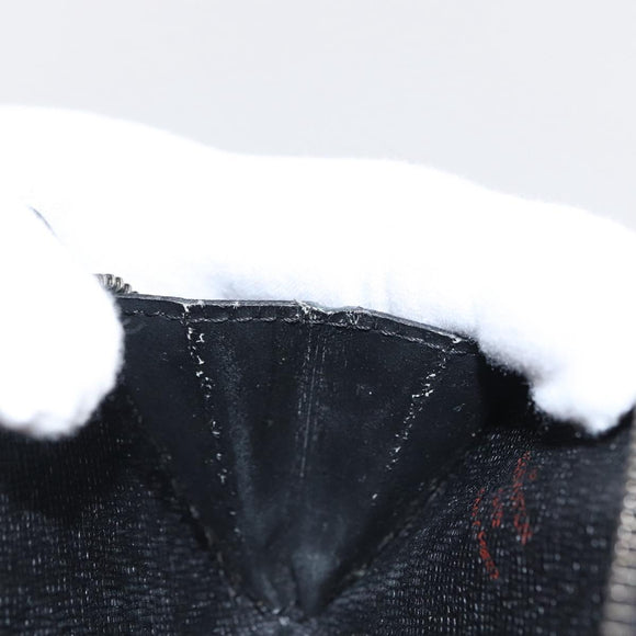 LOUIS VUITTON Epi Porte Monnaie Z Coin Purse Black M63682 LV Auth BA9852