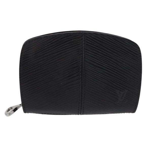 LOUIS VUITTON Epi Porte Monnaie Z Coin Purse Black M63682 LV Auth BA9852