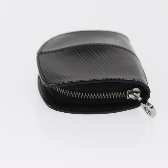 LOUIS VUITTON Epi Porte Monnaie Z Coin Purse Black M63682 LV Auth BA9852