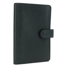 LOUIS VUITTON Taiga Agenda PM Day Planner Cover Epicea R20424 LV Auth BA9853-1