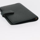 LOUIS VUITTON Taiga Agenda PM Day Planner Cover Epicea R20424 LV Auth BA9853-5