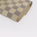 LOUIS VUITTON Damier Azur Portefeuille Sarah Long Wallet N61735 LV Auth BA9855-17