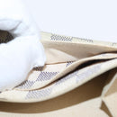 LOUIS VUITTON Damier Azur Portefeuille Sarah Long Wallet N61735 LV Auth BA9855-23