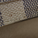 LOUIS VUITTON Damier Azur Portefeuille Sarah Long Wallet N61735 LV Auth BA9855-26