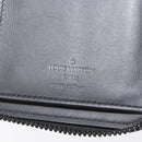 LOUIS VUITTON Monogram Shadow Zippy Wallet Vertical Black M62902 LV Auth BA9856-14