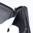 LOUIS VUITTON Monogram Shadow Zippy Wallet Vertical Black M62902 LV Auth BA9856-17