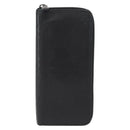 LOUIS VUITTON Monogram Shadow Zippy Wallet Vertical Black M62902 LV Auth BA9856-2