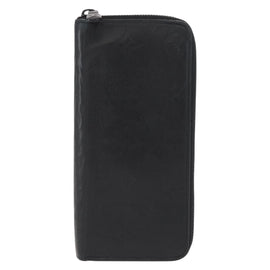 LOUIS VUITTON Monogram Shadow Zippy Wallet Vertical Black M62902 LV Auth BA9856 - 0