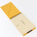 LOUIS VUITTON Travel Notebook Planner Canvas Yellow LV Auth BA9858-8