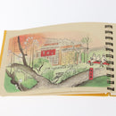 LOUIS VUITTON Travel Notebook Planner Canvas Yellow LV Auth BA9858-19