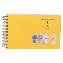LOUIS VUITTON Travel Notebook Planner Canvas Yellow LV Auth BA9858-13