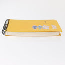 LOUIS VUITTON Travel Notebook Planner Canvas Yellow LV Auth BA9858-6
