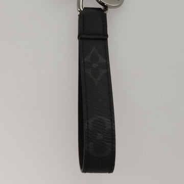 LOUIS VUITTON Monogram Eclipse Porte Cles Dragonne Key Holder M61950 Auth BA985A - 0