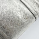 BALENCIAGA Everyday Tote XXS Shoulder Bag Leather 2way Silver 55185 Auth BA9862-10