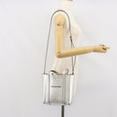 BALENCIAGA Everyday Tote XXS Shoulder Bag Leather 2way Silver 55185 Auth BA9862-25