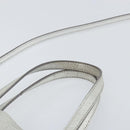 BALENCIAGA Everyday Tote XXS Shoulder Bag Leather 2way Silver 55185 Auth BA9862-14