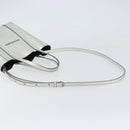 BALENCIAGA Everyday Tote XXS Shoulder Bag Leather 2way Silver 55185 Auth BA9862-8