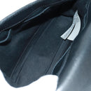 Gianni Versace Ketten-Umhängetasche Leder Schwarz Gold Auth BA9863V-11
