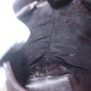 GUCCI Bamboo Hand Bag Leather Brown Gold Auth BA9867-19