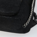 Stella MacCartney Falabella Backpack polyester Black Silver Auth BA9869-10