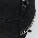 Stella MacCartney Falabella Backpack polyester Black Silver Auth BA9869-12