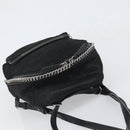 Stella MacCartney Falabella Backpack polyester Black Silver Auth BA9869-6