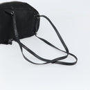 Stella MacCartney Falabella Backpack polyester Black Silver Auth BA9869-7