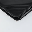 CHANEL Chain Shoulder Bag Patent leather Black Gold CC Auth BA9872-15