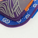 GUCCI Interlocking G Waist Bag Nylon Purple Silver 752102 Auth BA9874V-15