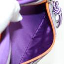 GUCCI Interlocking G Waist Bag Nylon Purple Silver 752102 Auth BA9874V-22