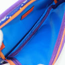 GUCCI Interlocking G Waist Bag Nylon Purple Silver 752102 Auth BA9874V-10