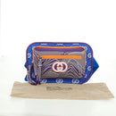 GUCCI Interlocking G Waist Bag Nylon Purple Silver 752102 Auth BA9874V-12