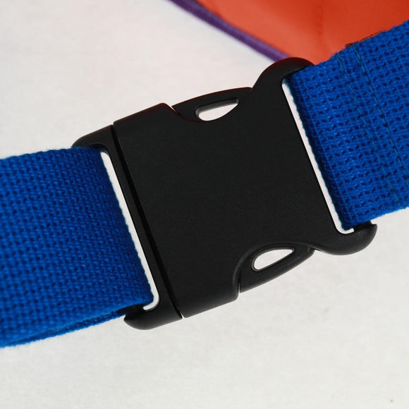 GUCCI Interlocking G Waist Bag Nylon Purple Silver 752102 Auth BA9874V