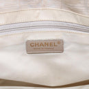 CHANEL New Travel Line Tote Bag Nylon Pink Gold CC Auth BA9877-17