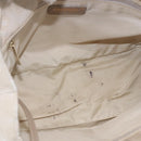 CHANEL New Travel Line Tote Bag Nylon Pink Gold CC Auth BA9877-10