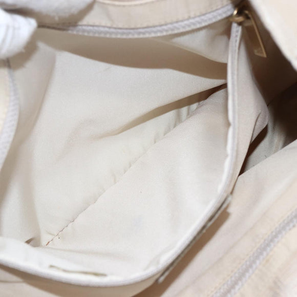 CHANEL New Travel Line Tote Bag Nylon Pink Gold CC Auth BA9877