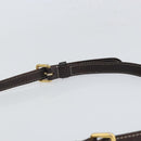 LOUIS VUITTON Mini Lin Speedy Bandouliere 30 Bag Brown M95224 Auth BA9878-10